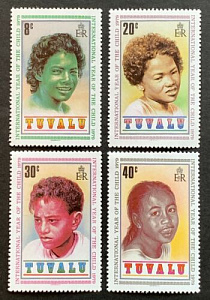 Тувалу, 1979, Дети, Год Ребёнка, 4 марки